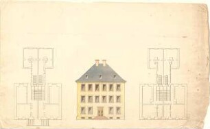Speeth, Peter; Gebäude - Grundrisse, Ansicht