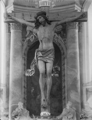 Kreuzaltar mit Kruzifix (Anf. 16. Jh.)