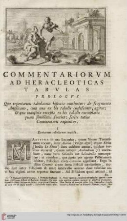 Commentariorum ad Heracleoticas Tabulas