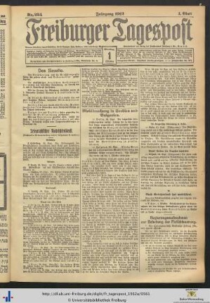 Nr. 224-250 (Oktober 1912)