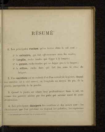 RÉSUMÉ
