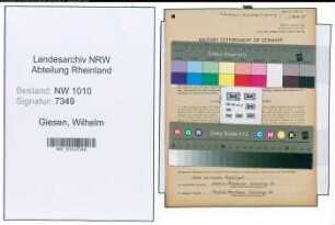 Entnazifizierung Wilhelm Giesen , geb. 03.12.1912 (Einzelhaendler)