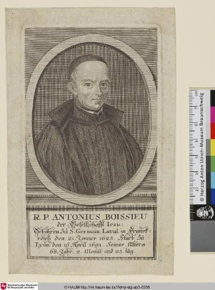 R. P. Antonius Boissieu