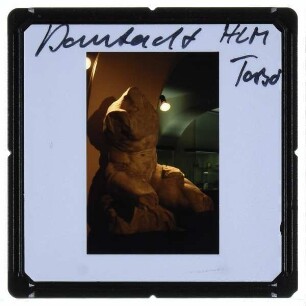 Unbekannt, Torso vom Belvedere : Abguß von 1791