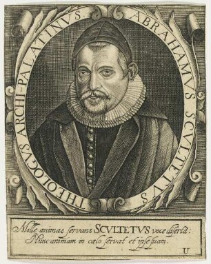 Bildnis des Abrahamvs Scvltetvs