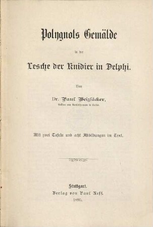 Polygnots Gemälde in der Lesche der Knidier in Delphi