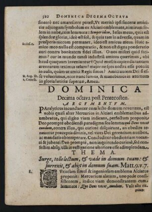 Dominica Decima octava post Pentecosten.