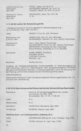 Institut für Entwicklungshilfe