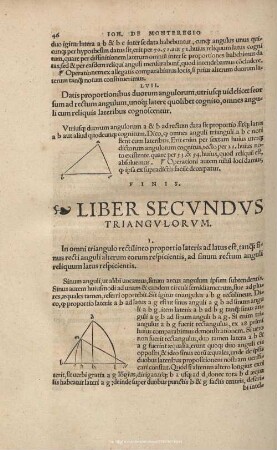Liber Secundus Triangulorum.