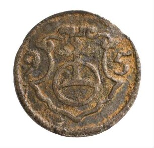 Münze, Pfennig, 1595