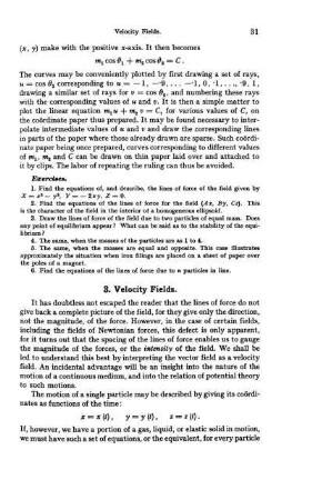 3. Velocity Fields.