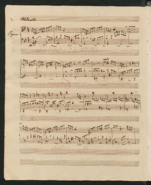 Organ pieces; org; g-Moll