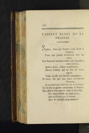 L'Aspect Riant De La Prairie.