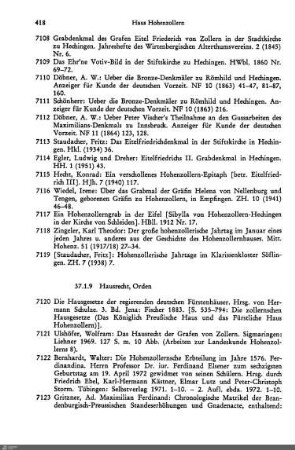 37.1.9 Hausrecht, Orden