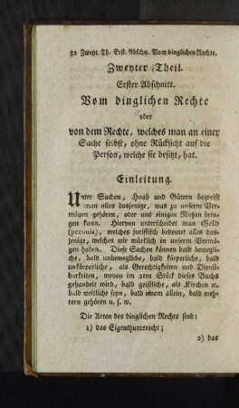 Zweyter Theil.