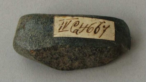 Stone axe blade (fragment)