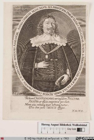 Bildnis Christoph Philipp Richter