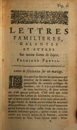 Lettres familières