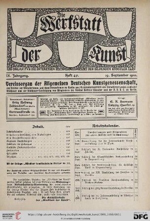 Heft 47 (19. September 1910)
