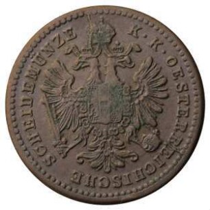 Fundmünze, Kreuzer, 1879