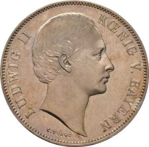 Münze, Vereinstaler, 1866