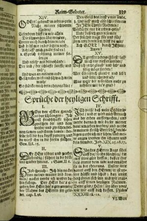 Sprüche der heyligen Schrifft.