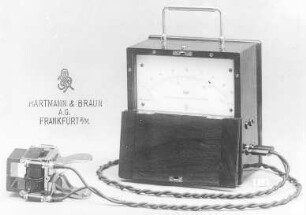 Anleger nach Dietze, Hartmann & Braun : Technikgeschichte | Physik | Elektrizität | Elektrische Meßinstrumente