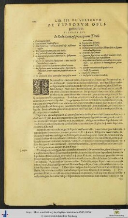 Titulus XVI. De Verborum obligationibus.