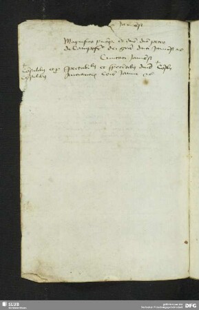 143v: Nachtrag (1. Hälfte 16. Jh.)