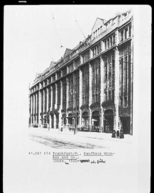 Kaufhaus Wronker und Co.