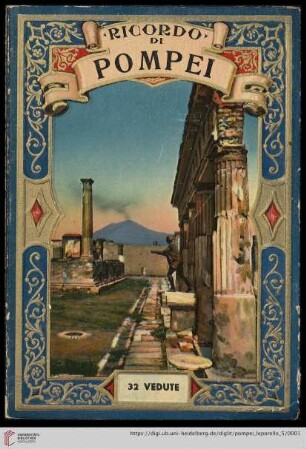 Ricordo di Pompei : 32 Vedute
