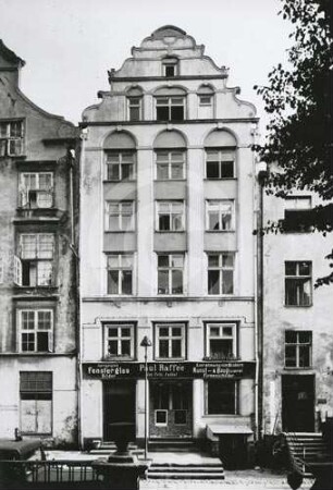 Fassade von Bürgerhaus Spieringstraße 6 in Elbing