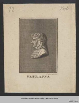 Bildnis des Francesco Petrarca
