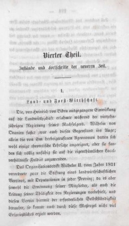 Vierter Theil. Zustände und Fortschritte der neueren Zeit