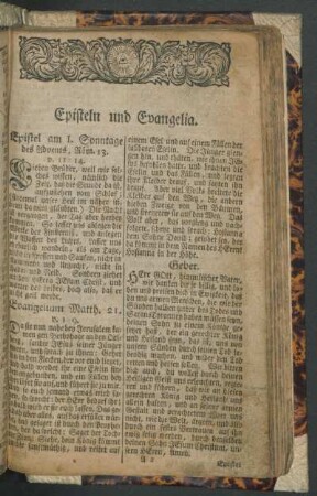 Episteln und Evangelia