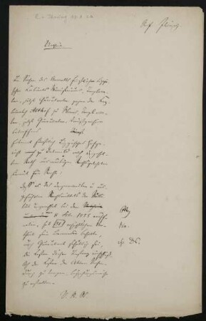 Urtheil. [In einer Auseinandersetzung über Pensionszahlung zwischen dem Kanzleirat Althof und dem Fürstlich Lippischen Ministerium], Ohne Ort, 25.1.1856 - 1.2.1856 : Entscheidungsgründe