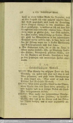 §. 179. Leichtflüßiges Metall