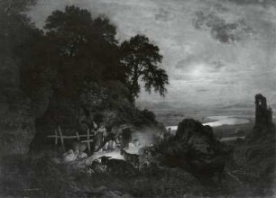 Nachtbild aus der römischen Campagna
