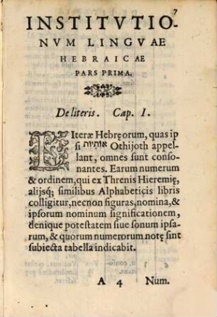 Institutiones linguae hebraicae