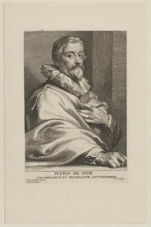 Bildnis des Petrvs de Iode