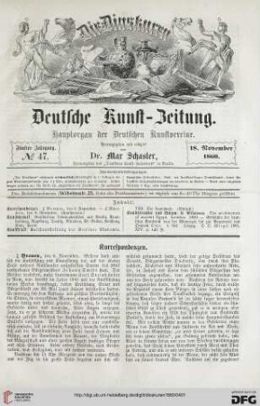 Nr. 47 (18. November 1860)
