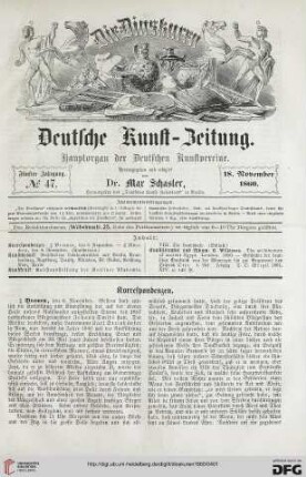 Nr. 47 (18. November 1860)