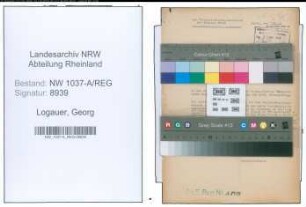 Entnazifizierung Georg Logauer , geb. 00.00.0000 (Amtsbuergermeister)