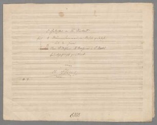 5 Partsongs, Coro maschile, op. 17 - BSB Mus.Schott.Ha 9190-2
