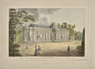 Schloss Sanssouci von Südwesten
