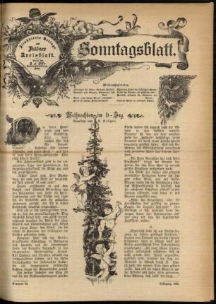 Ausgabe vom Sonntag, den 24. Dezember 1905.