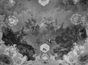 Innendekoration der Ordenskapelle — Deckendekoration der Ordenskapelle — Das Jüngste Gericht