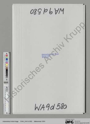 Alfred Krupp über geschäftliche Angelegenheiten. [auszugsweise Abschrift der aufgelösten Archivalie FAH 2 B 211]