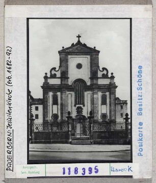 Paderborn: Jesuitenkirche, Fassade