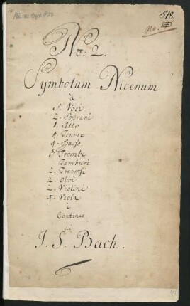 Messen. Auszüge; V (5), orch, bc; h-Moll; BC E 1; BWV 232/II